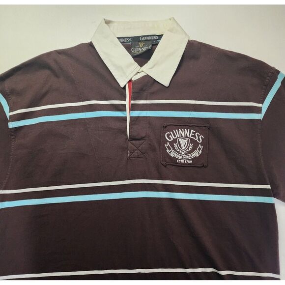 Guinness Other - GUINNESS SHORT SLEEVE  EMBROIDERED‎ POLO SIZE XL